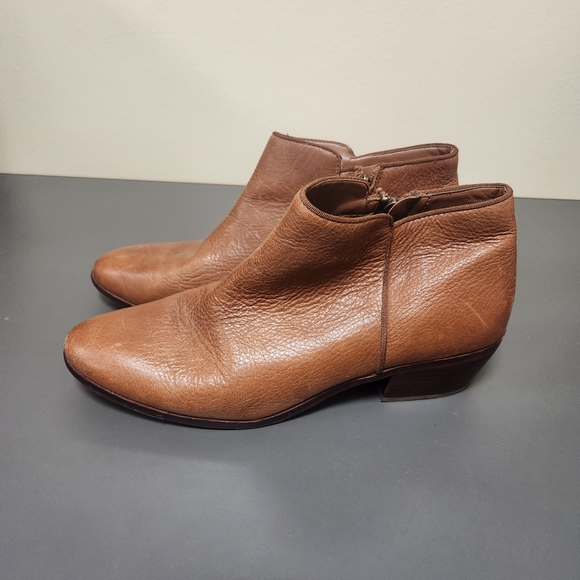 Sam Edelman Petty brown tan booties Booties Sz 11 - Picture 1 of 8